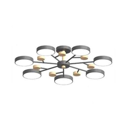 Потолочный cветильник LED4U L3205-800 GR