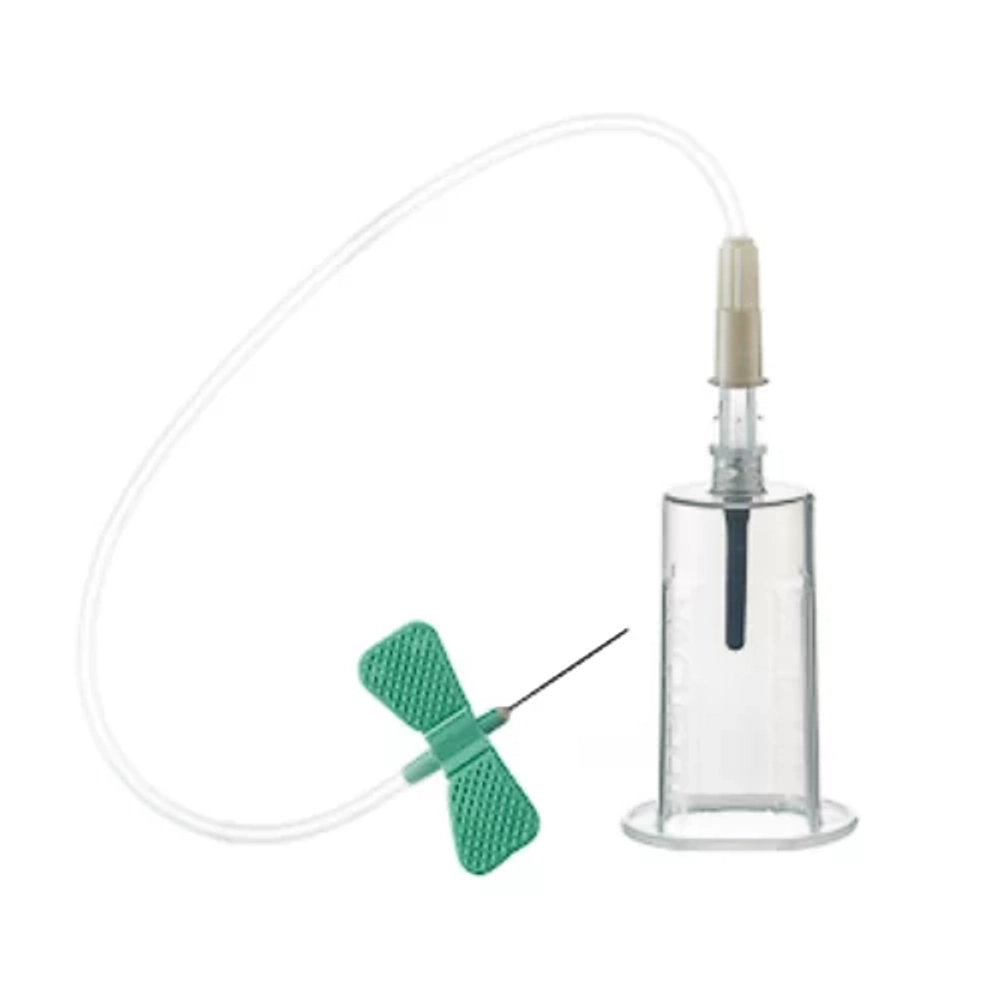 Игла-бабочка Vacuette 21G 3/4 c луер-адаптером 24 шт