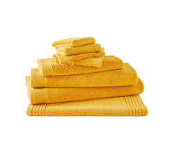 Полотенце UNI CURRY30х30 желтый (набор 2шт) Blanc des Vosges 30x30 Разноцветный
