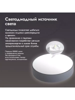Люстра потолочная светодиодная 88081/8GREEN