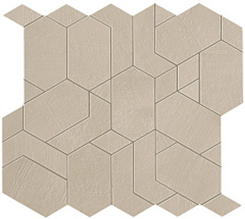 Мозаика/Керамогранит ATLAS CONCORDE BOOST PRO Cream Mosaico Shapes 31x33,5 A0P9
