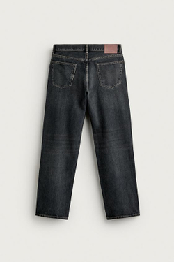 ZARA ДЖИНСЫ STRAIGHT LEG, МОРСКОЙ СИНИЙ