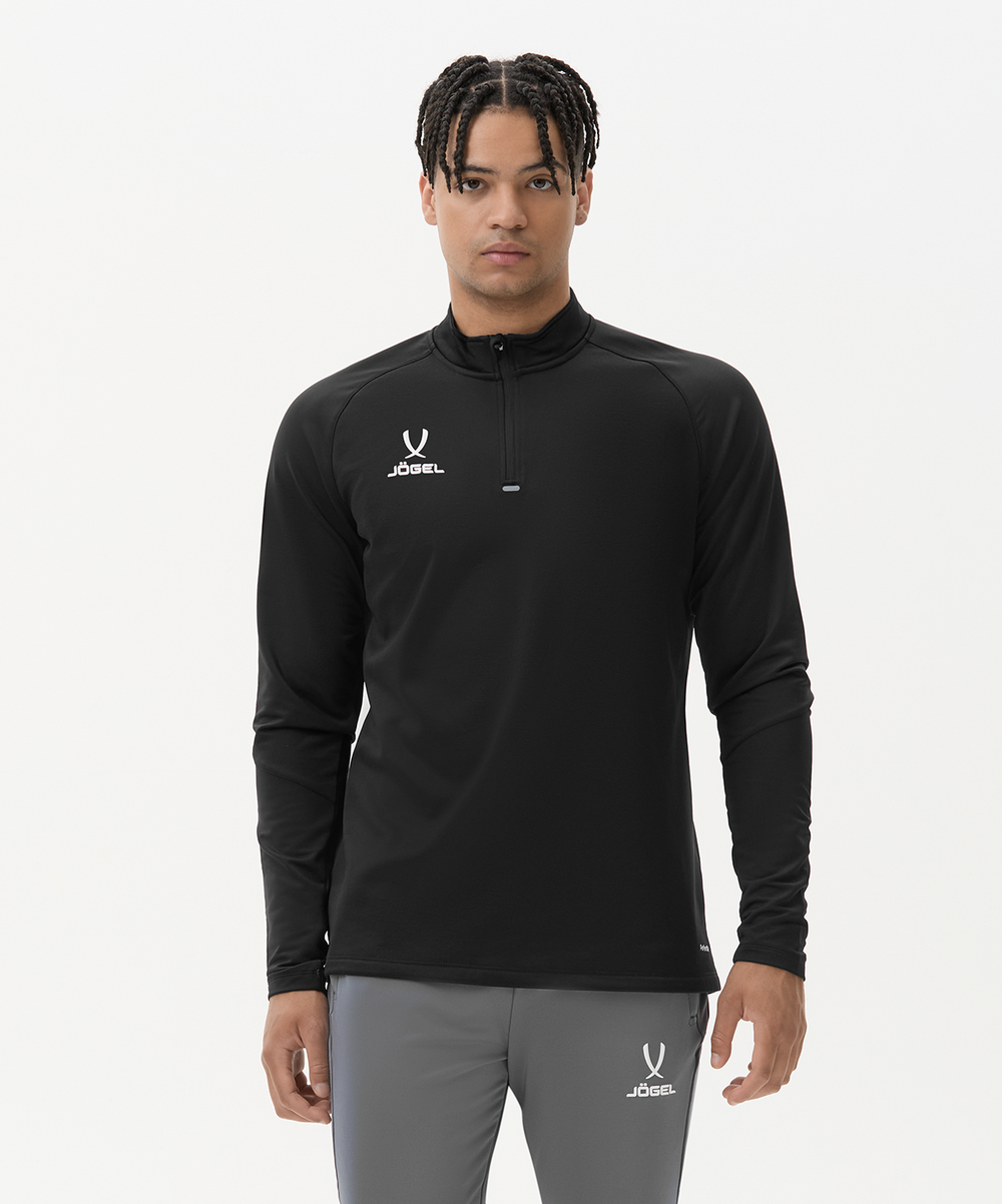 Джемпер тренировочный JÖGEL PREMIER PerFormDRY Training 1/4 Zip Fleece Top, черный
