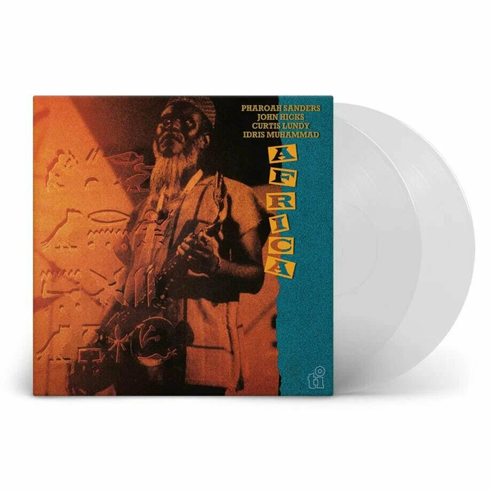 Pharoah Sanders - Africa - Numbered, Clear 2LP. Limited to 1000