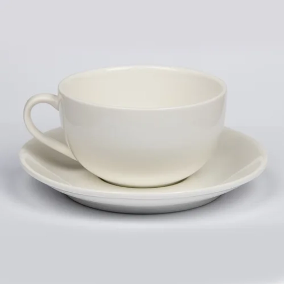 Чайная пара 300 мл белая d 10,5 см h6 см фарфор P.L. Proff Cuisine [4]