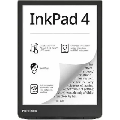 Электронная книга PocketBook 743G (PB743G-U-СIS) Stardust Silver