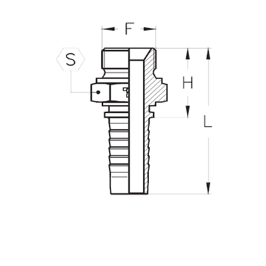 Фитинг DN 32 BSP (Ш) 1.1/2