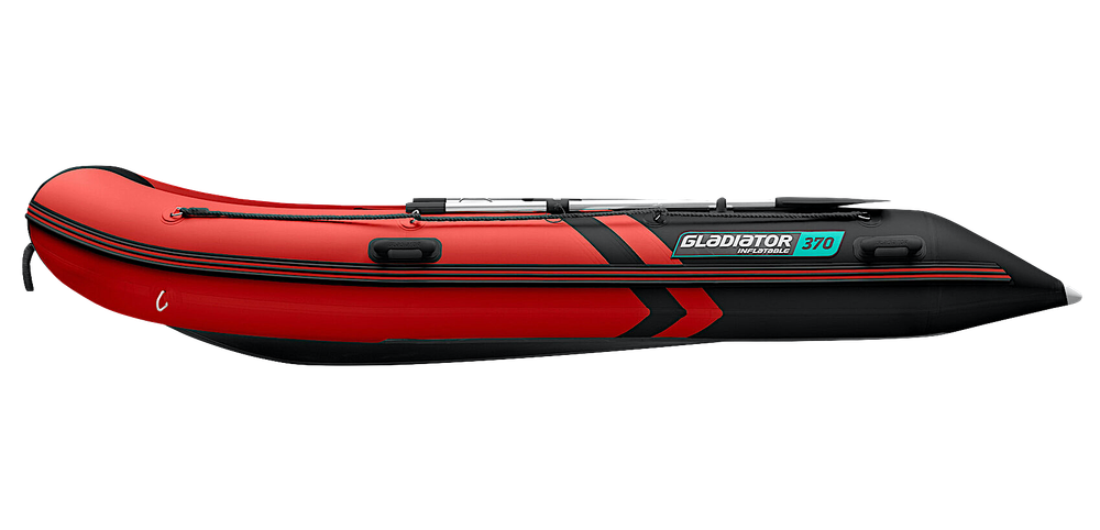 Лодка ПВХ Gladiator Light B370AL с алюминиевым полом -