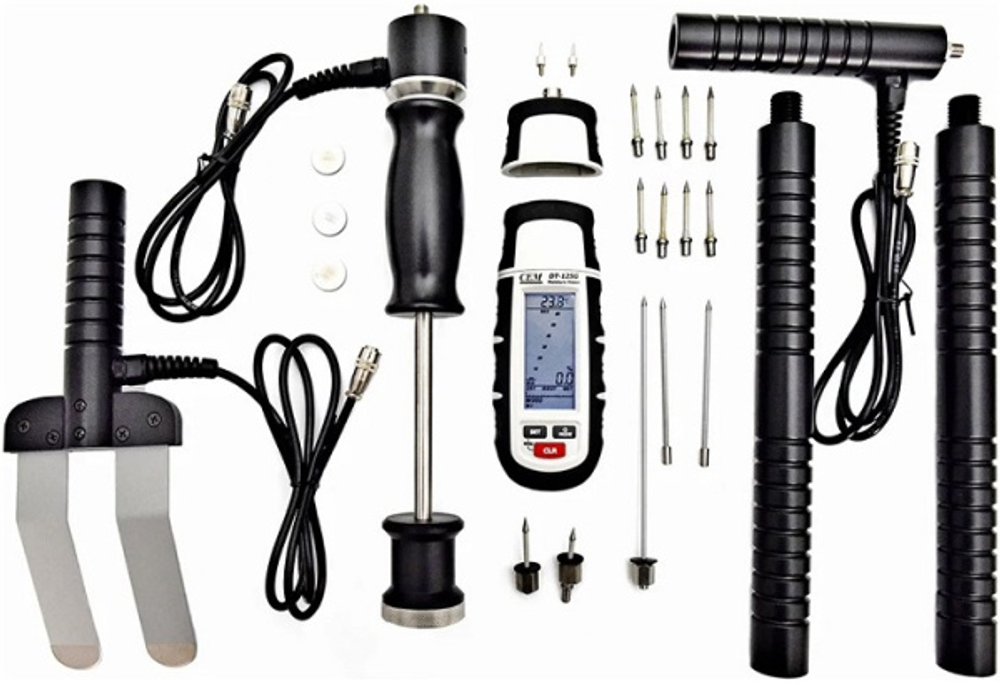 Измеритель влажности (влагомер) древесины CEM DT-125G