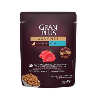 Granplus Gourmet Cat Тунец пауч для кошек 85 г
