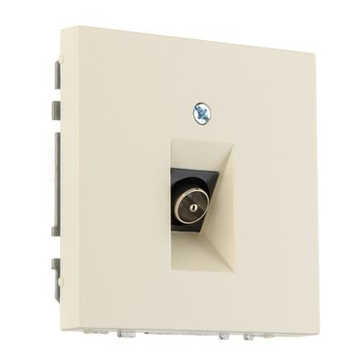 Розетка телевизионная LAVERO SUPERIOR 1031201011 слоновая кость матированная