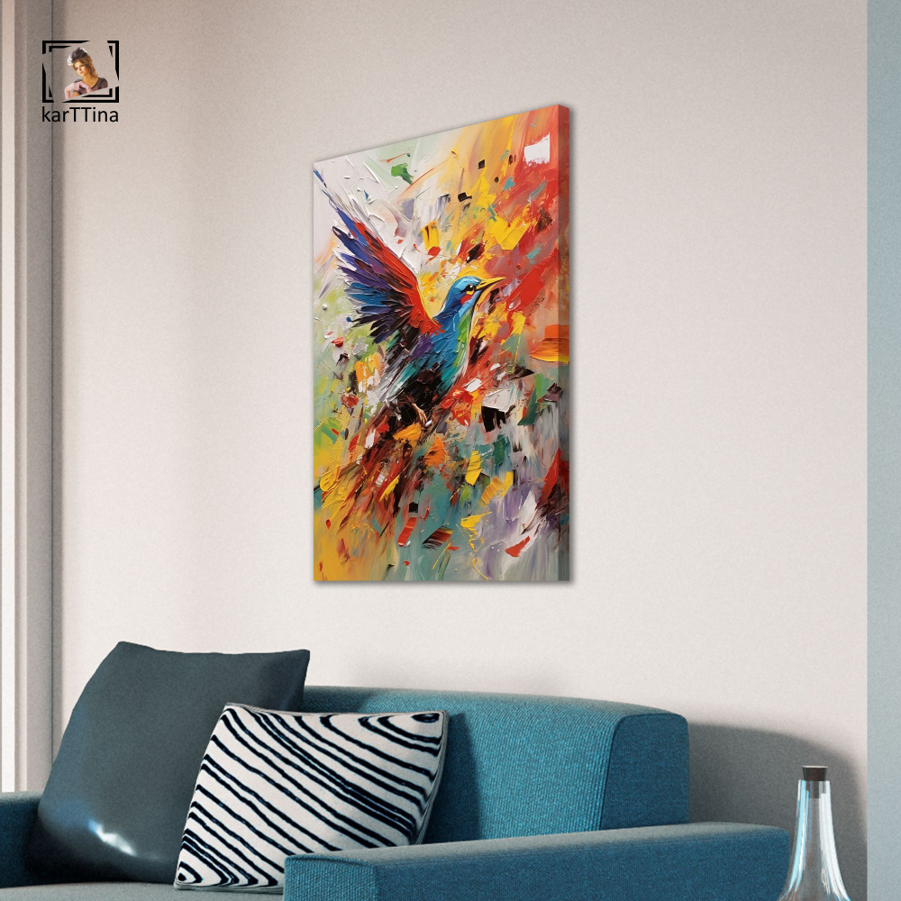 Картина karTTina "ЖАЖДА ЖИЗНИ", 40х60 см