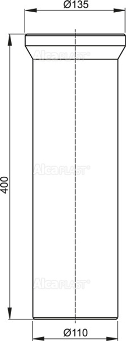 Насадка A91-400 для унитаза 400 мм