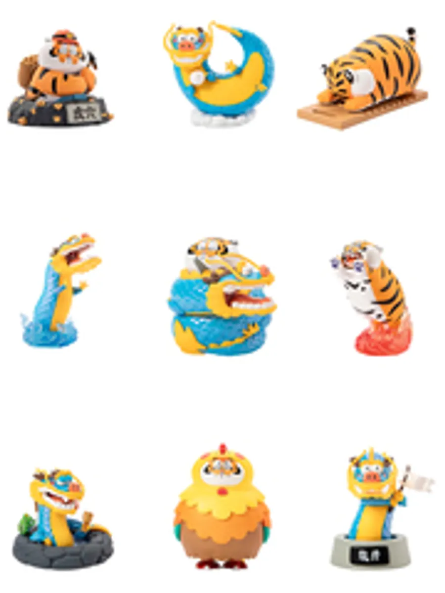 Случайная фигурка FUNISM Alexander the Fat Tiger: Long Teng Hu Yue