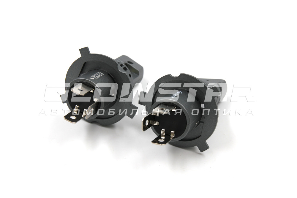 Cветодиодные лампы H4 Sariti E4P с вентилятором, 12V, 25W, 5500K (комплект, 2шт)