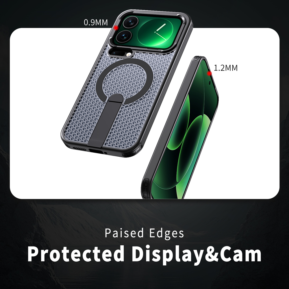 Прозрачный чехол Mesh Pro Magnetic Case для Xiaomi 17 Pro Max