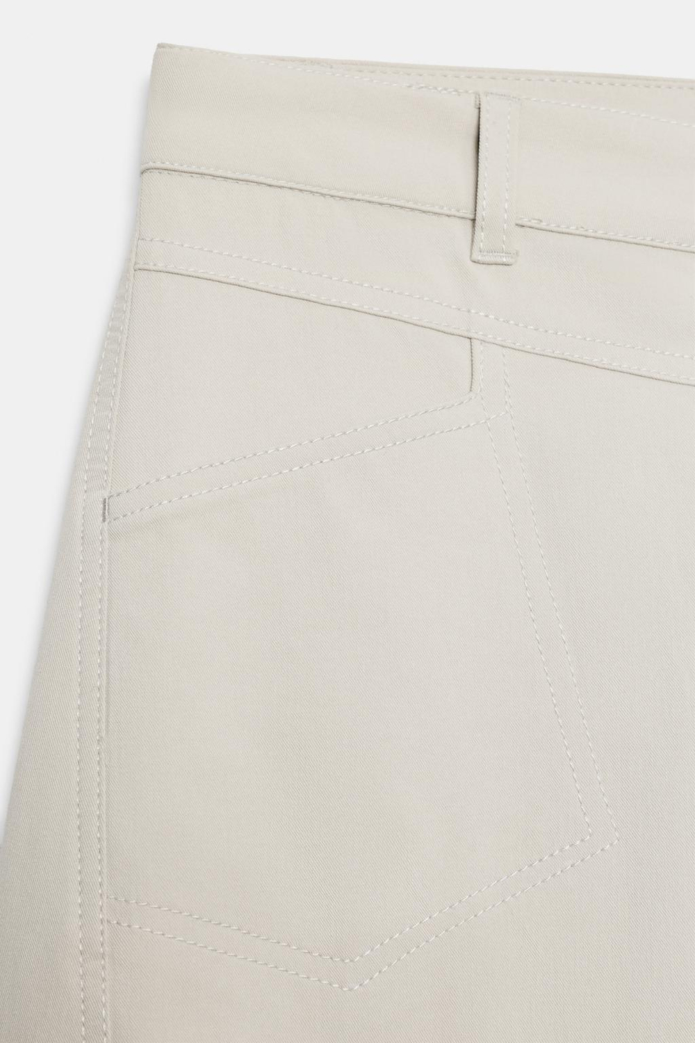ZARA ШИРОКИЕ БРЮКИ — ZW COLLECTION, СВЕТЛО-СЕРЫЙ