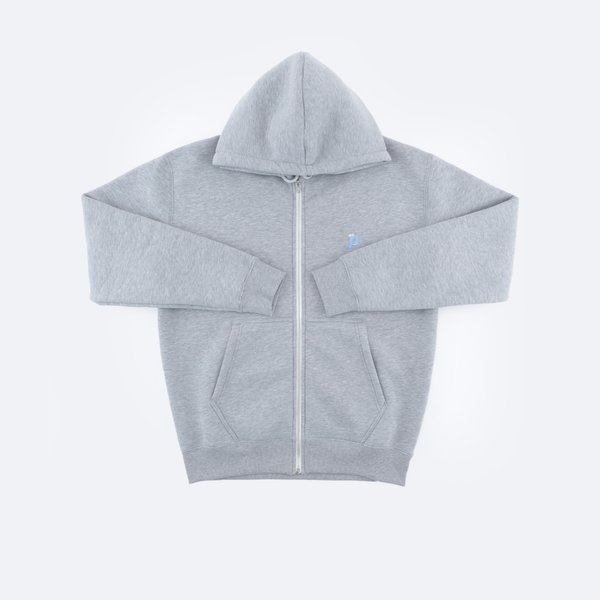 Худи Postaments P Logo Zip (heather grey) артикул: - купить в магазине Дайс