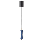 5697/7L LEDIO LN23 000 синий Подвес LED 7W 3000K 420Лм 220V LASSE
