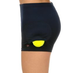 Женские теннисные шорты Fila Bella Ball Shorts Women - Dark Blue, Red