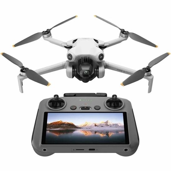 Квадрокоптер DJI Mini 4 Pro Fly More Combo Plus (DJI RC 2)