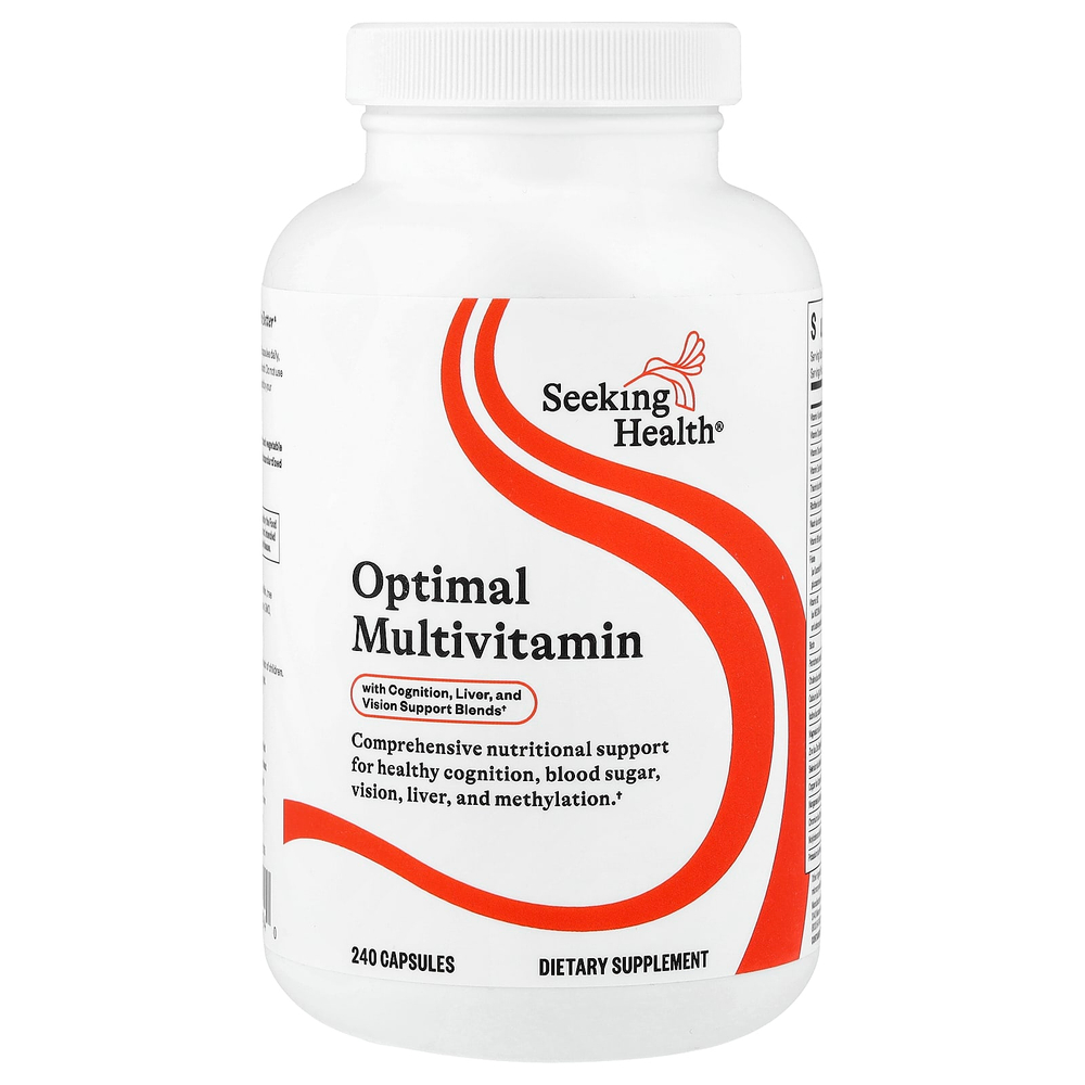 Seeking Health, Optimal мультивитамины, 240 капсул