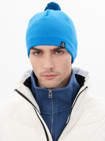 Шапка Apscale Train Pom Blue спортивная демисезонная