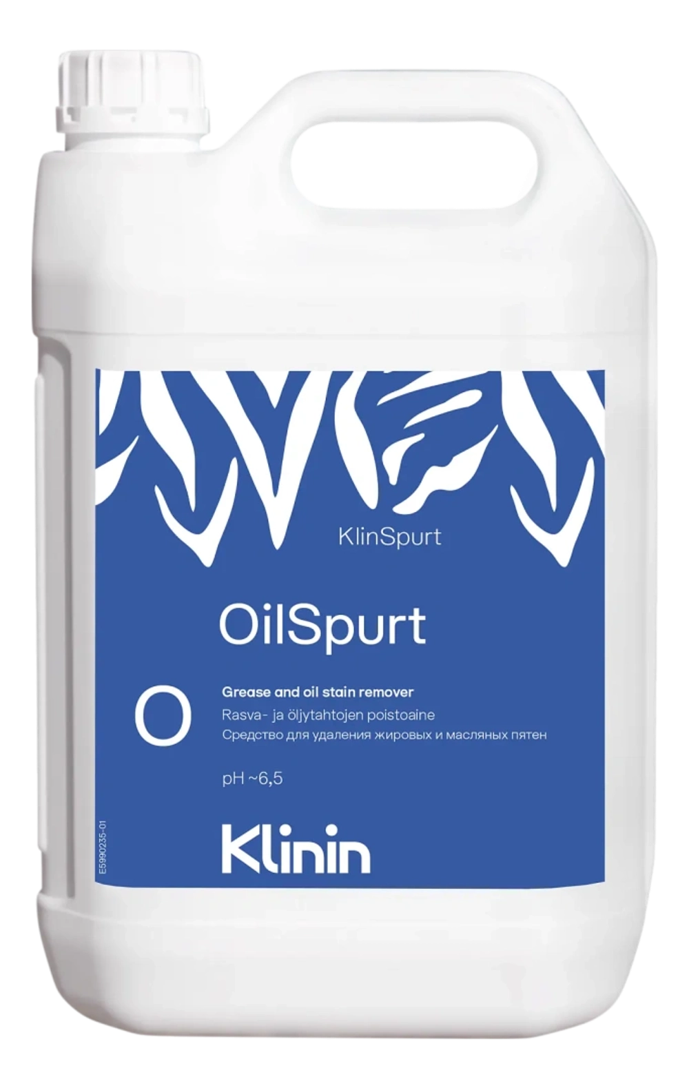 Klinin: OilSpurt 5л для удаления жировых пятен