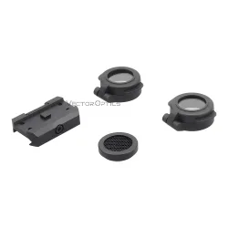 Прицел коллиматорный Vector Optics MAVERICK-IV 1x20 MINI SOP (SCRD-61) - низкое крепление, крышки и антибликовая насадка