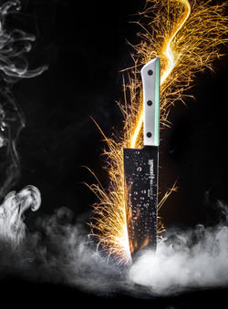 Нож кухонный Сантоку 17.5см Samura Harakiri SHR-0095W/A