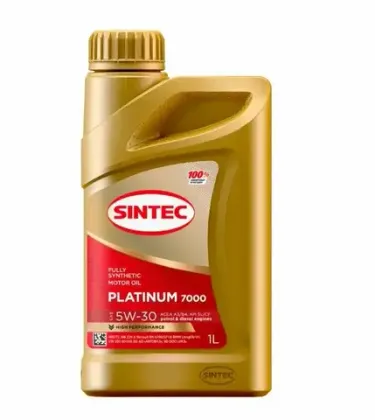 600143 Масло мотор. SINTEC PLATINUM 7000 SAE 5W30 1л