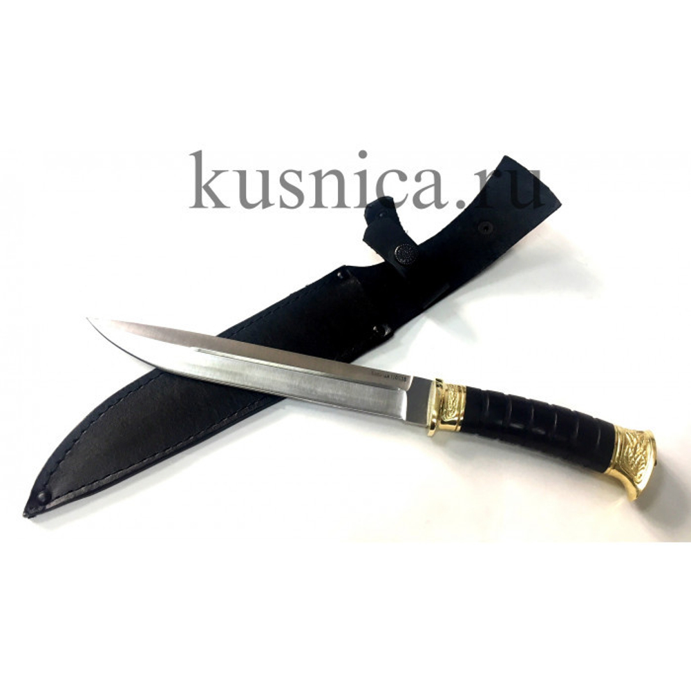 Пластунский нож, сталь 110х18, Коваль
