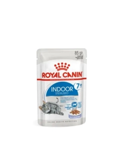 INDOOR 7+ Sterilised Корм для кошек в желе 85г*28шт