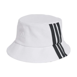 Теннисная кепка Adidas 3-Stripes Bucket - white/black