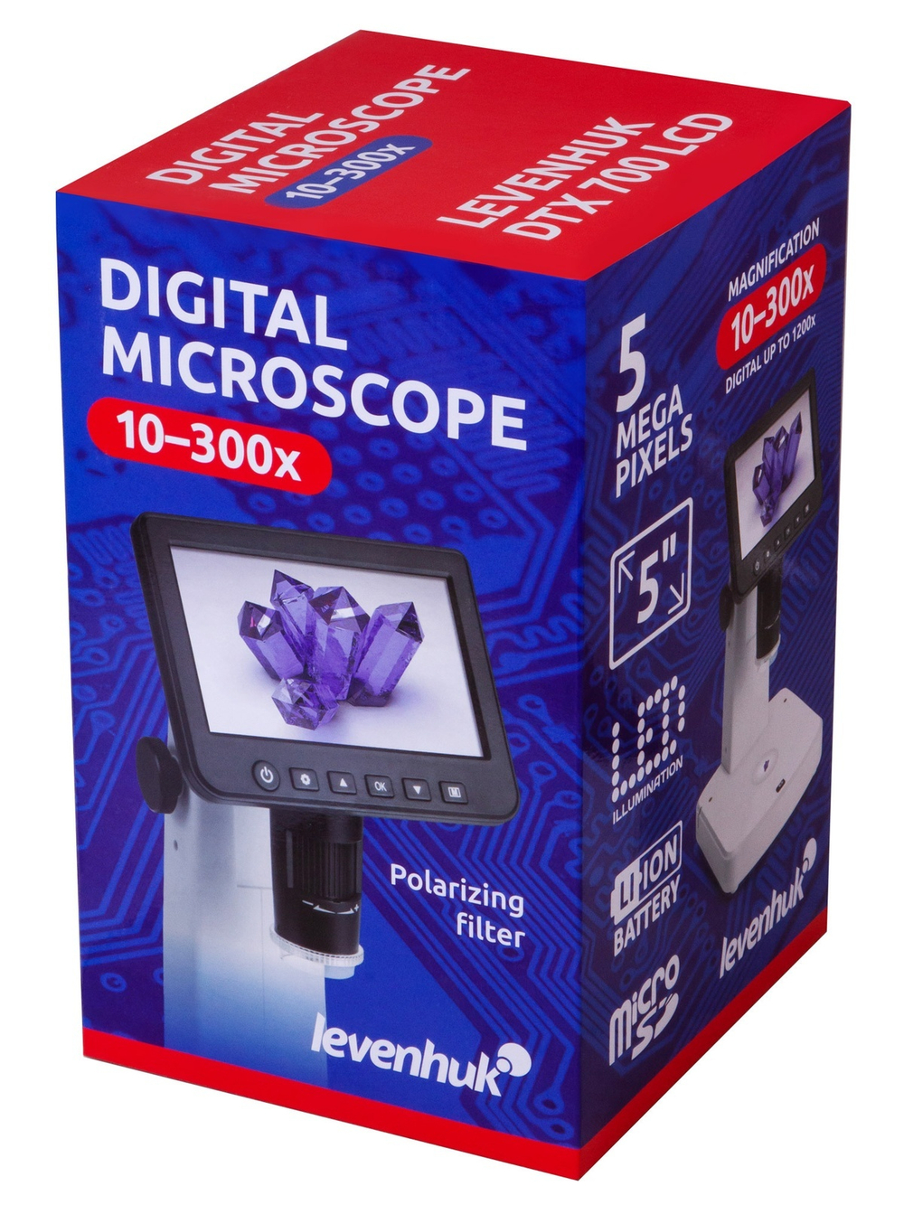 Микроскоп цифровой Levenhuk DTX 700 LCD