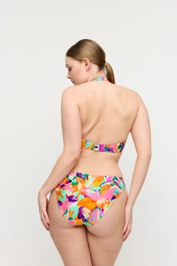 PRIMADONNA Swim Varadeo Топ с поролоновыми вставками и вырезом в форме сердца, разноцветный