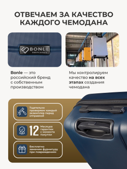 Набор Xs/S ручная кладь Темно-синий