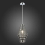 SL1001.103.01 Подвес ST-Luce Хром/Дымчатый E27 1*40W