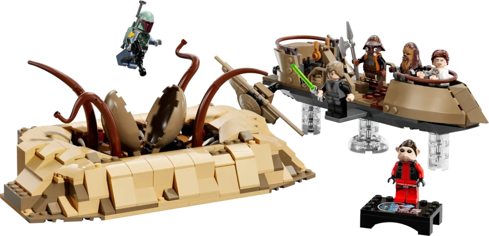 Конструктор LEGO Star Wars 75396 Пустынный Скиф и яма Сарлакка