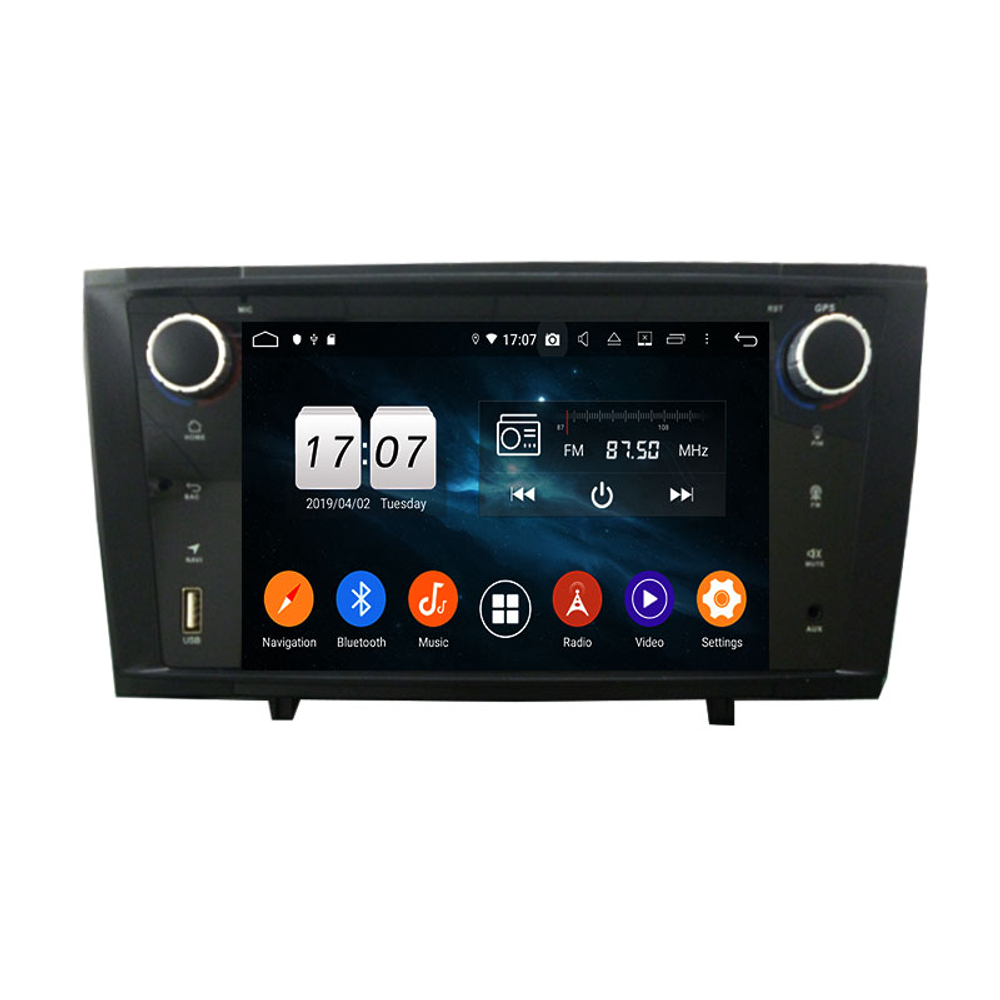 Установочный комплект для TOYOTA AVENSIS 2009-2013 черн  KUBERG KD-7249-P30