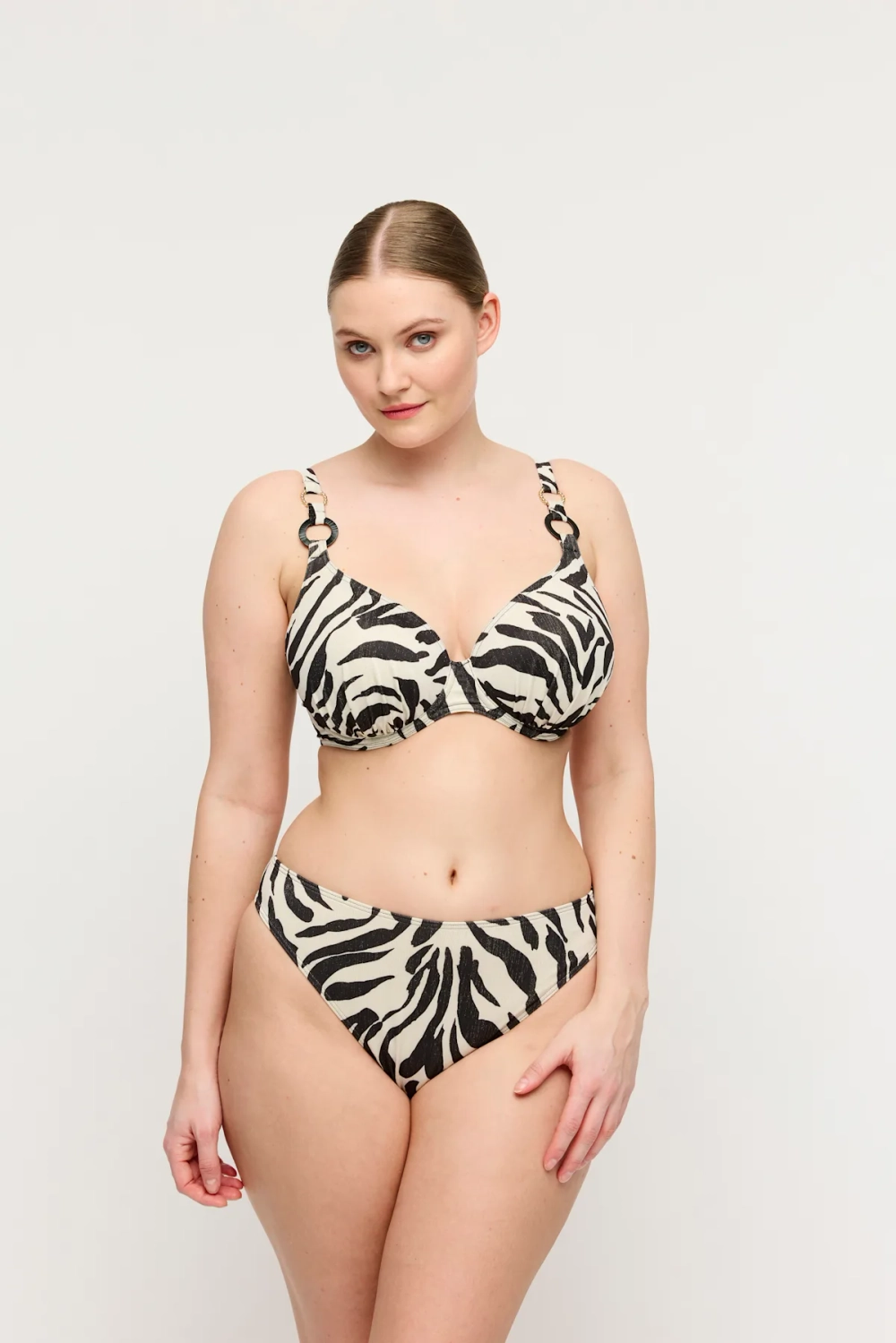PRIMADONNA Swim Dalice Плавки бразильские , зебровый принт