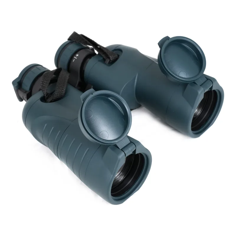 Призменный бинокль ARKON 10x50 / АРКОН 10 50 - вид со стороны объективов с открытыми крышками