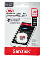 micro SDXC карта памяти SanDisk Ultra 512GB A1 UHS-1 150MB/s (SDSQUAC-512G-GN6MN)