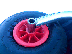 Поворотные колеса для лодки