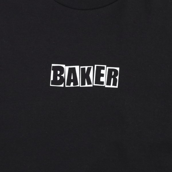 Футболка Baker Brand Logo Tee (black) артикул: - купить в магазине Дайс