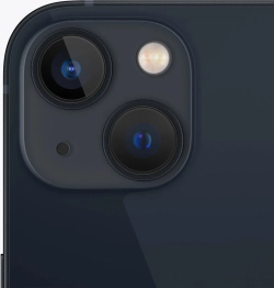 Смартфон Apple A2633 iPhone 13 128Gb 4Gb темная ночь моноблок 3G 4G 1Sim 6.1" 1170x2532 iOS 16 12Mpix 802.11 a/b/g/n/ac/ax NFC GPS GSM900/1800 GSM1900 Protect