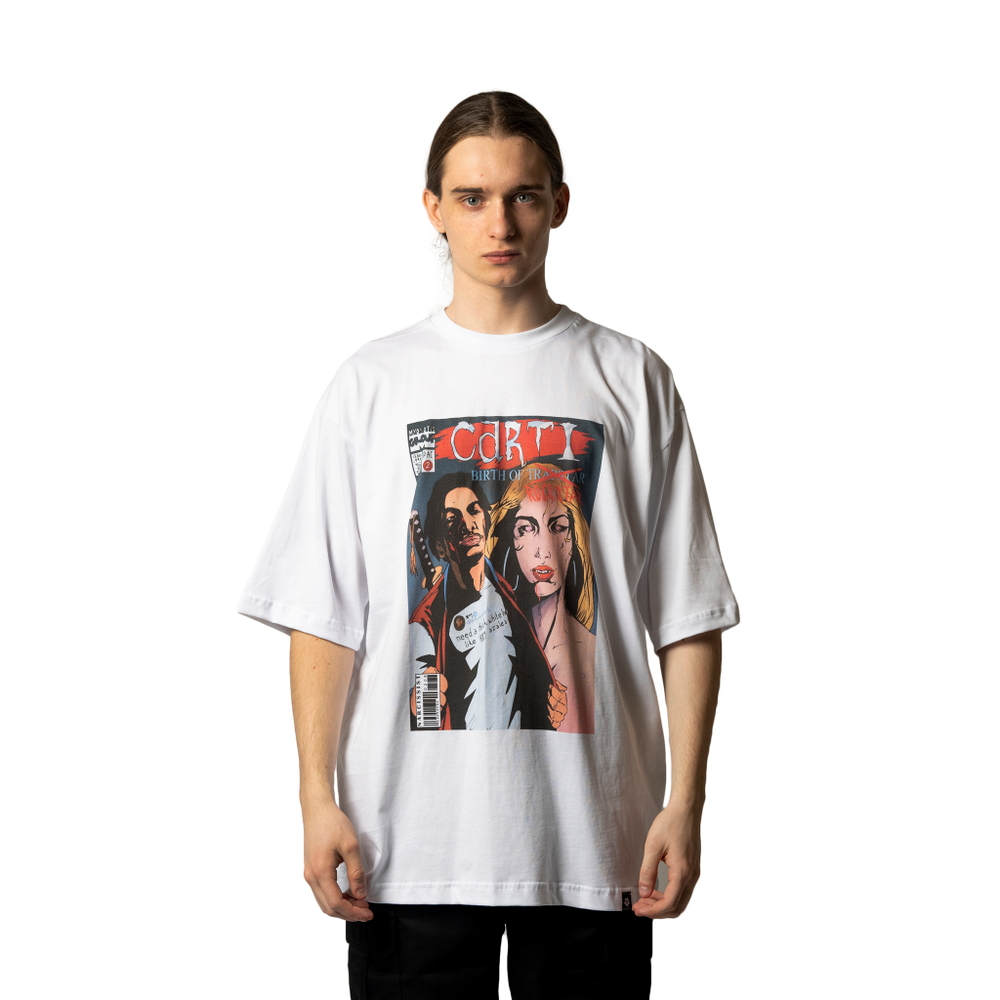Футболка Myosotis "CARTI" White
