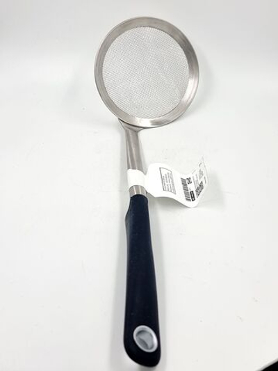 IKEA 365+ HJАLTE Половник/шумовка для фритюра, нержавеющая сталь, черный (из Эстонии)