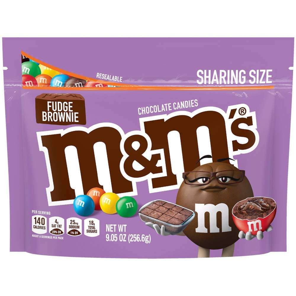 M&M"s Fudge Brownie 256.6g CША