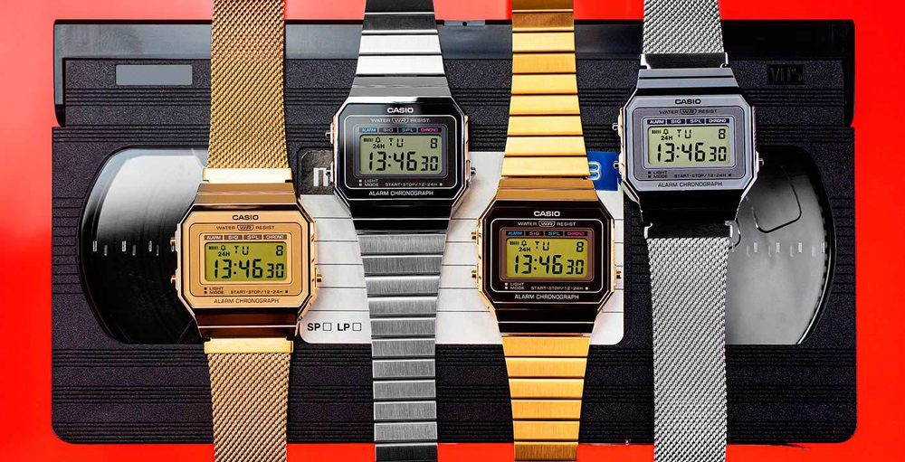 Японские наручные часы Casio Vintage A700WEM-7AEF
